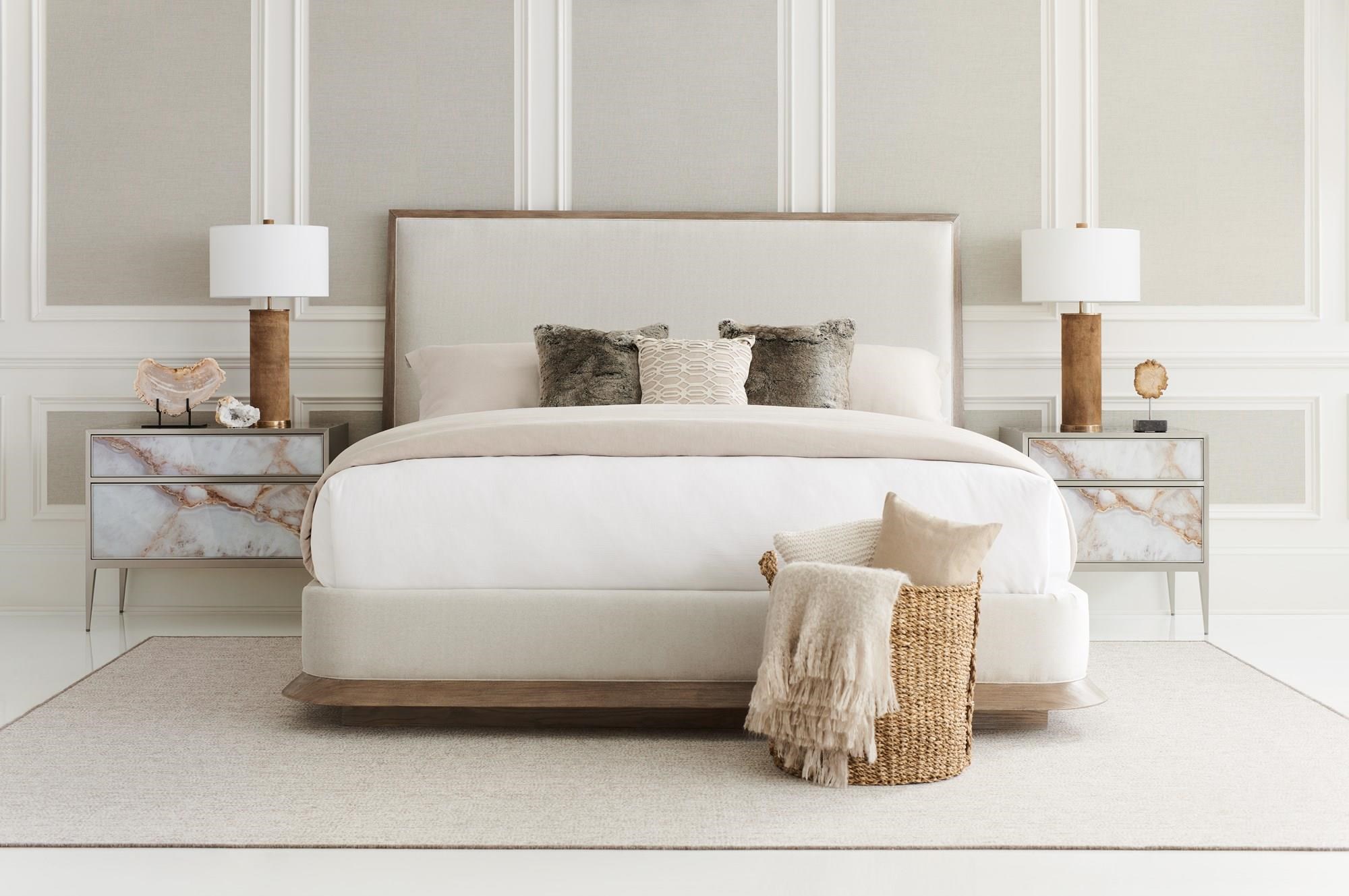 Caracole upholstered bed new arrivals